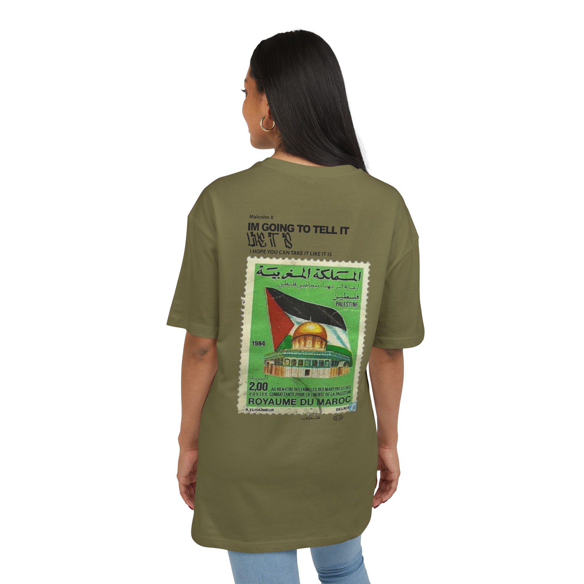 Unisex Heavy Oversize Tee - "I'm Going to Tell It" Statement Shirt