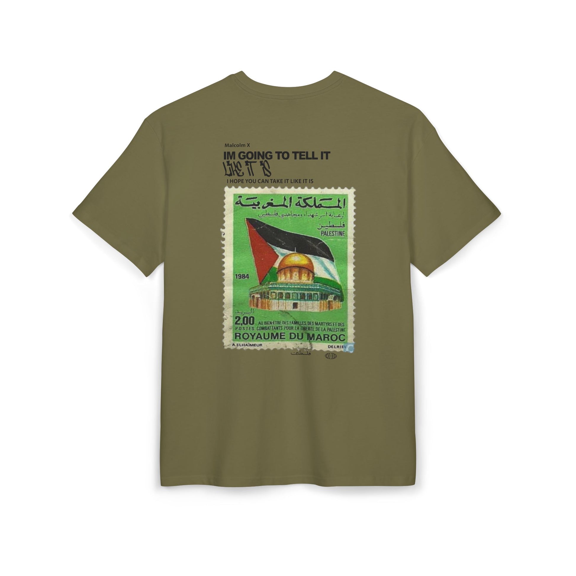 Unisex Heavy Oversize Tee - "I'm Going to Tell It" Statement Shirt