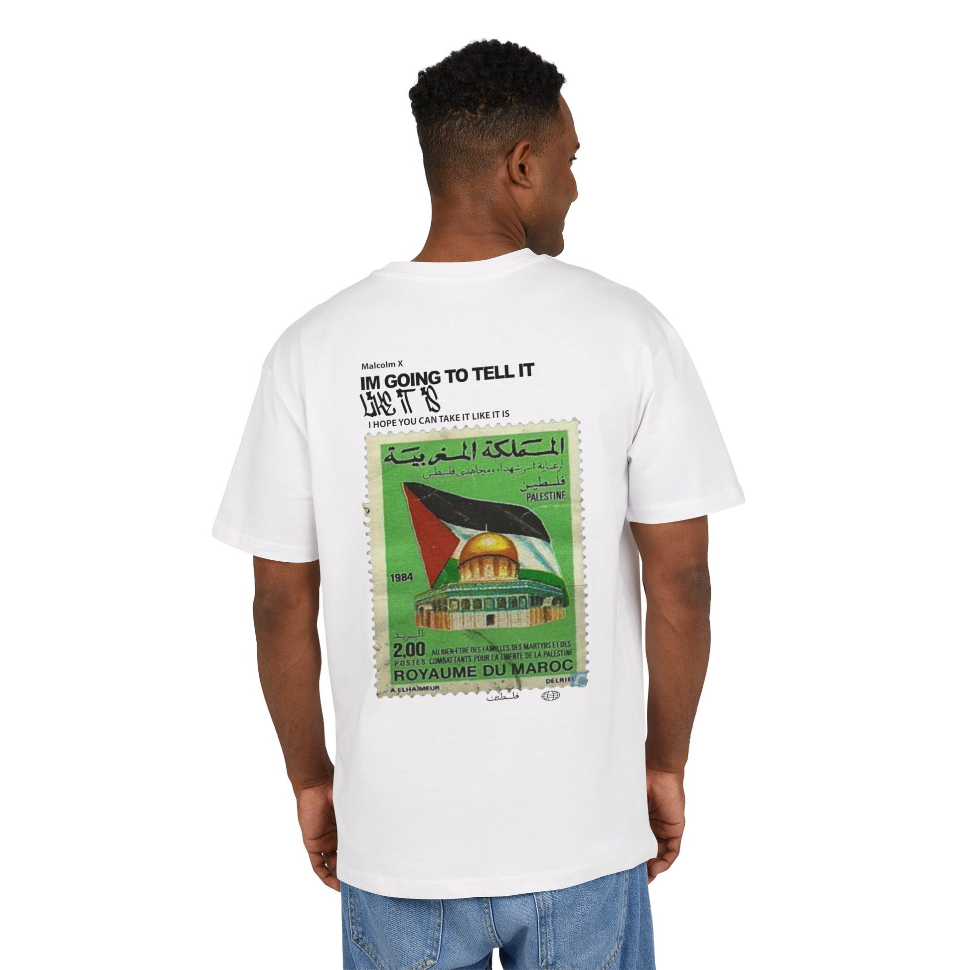 Unisex Heavy Oversize Tee - "I'm Going to Tell It" Statement Shirt