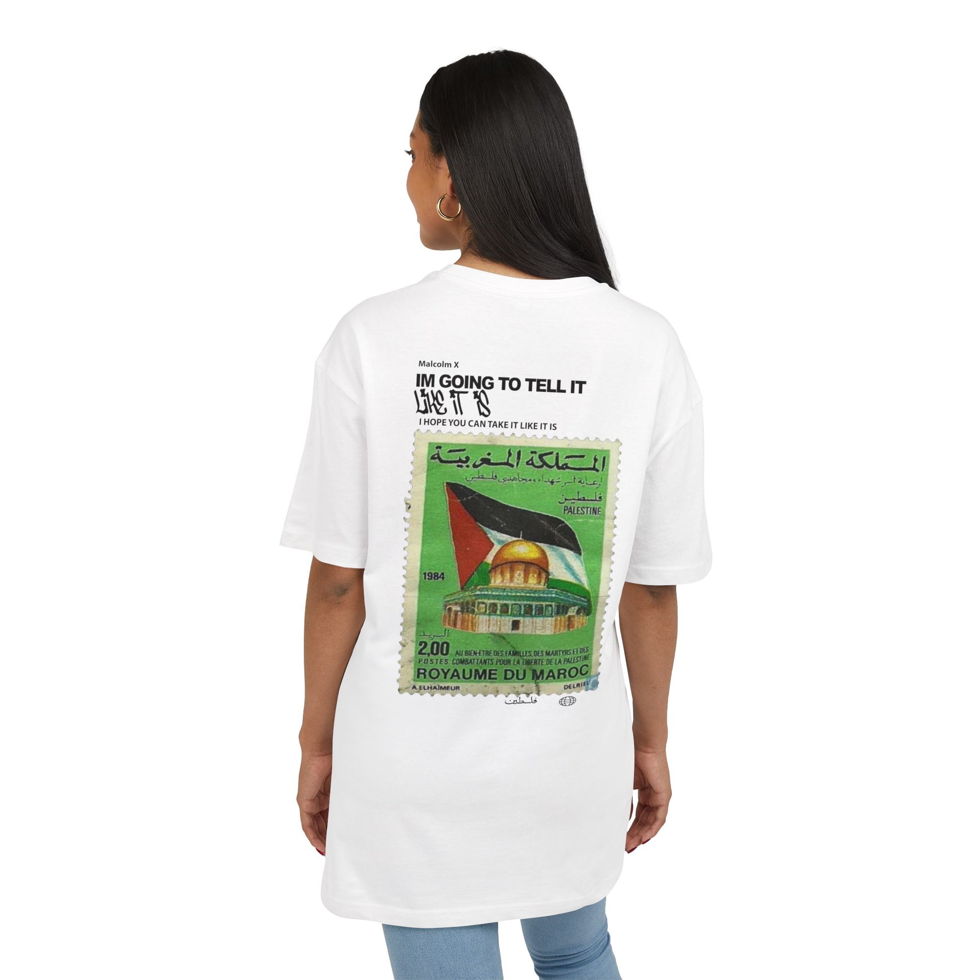 Unisex Heavy Oversize Tee - "I'm Going to Tell It" Statement Shirt