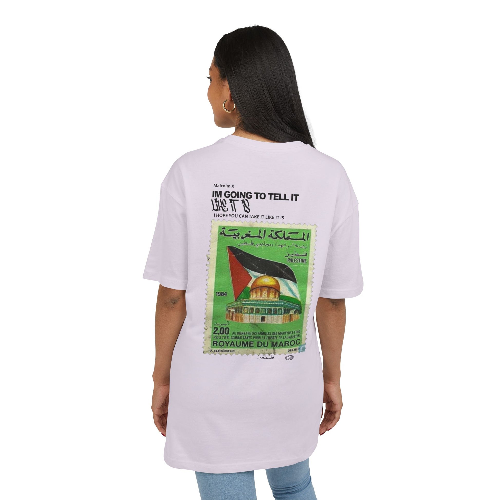 Unisex Heavy Oversize Tee - "I'm Going to Tell It" Statement Shirt