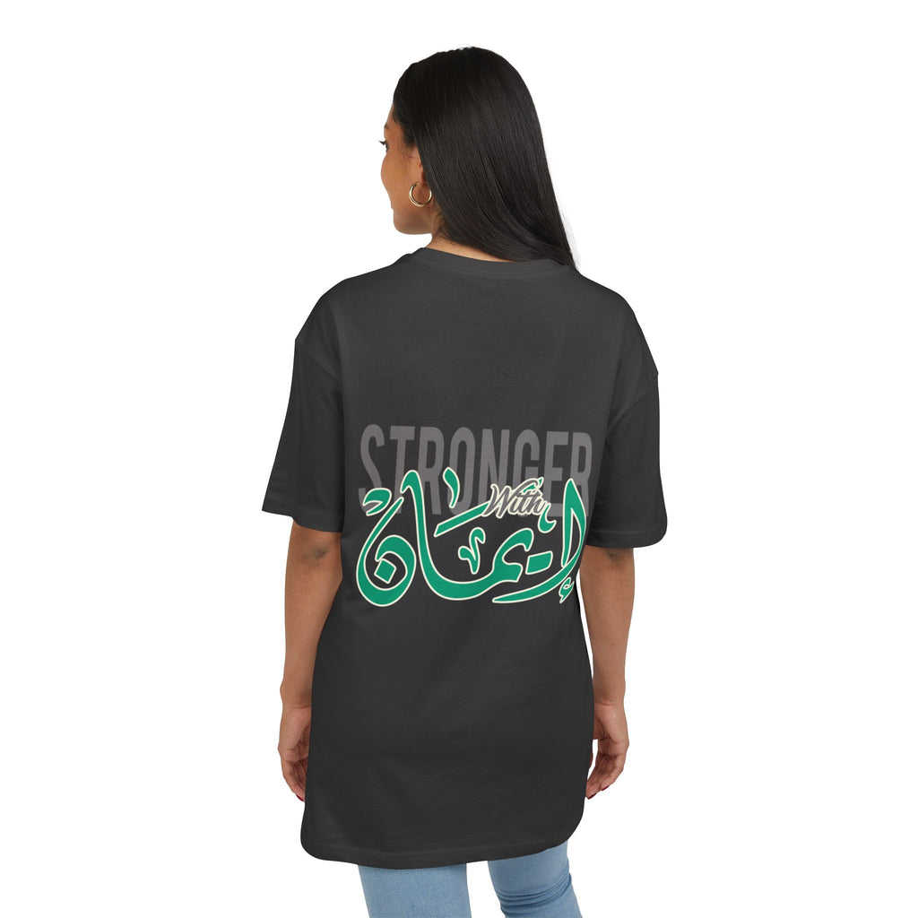Stronger with Imaan Unisex Heavy Oversize Tee